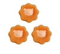 Lot de 15 boules séchage réutilisables for le linge. Réduit les plis des vêtements et permet gagner du temps for machines à laver(Orange)