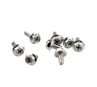 Lot De 15 Boulons À Tête Hexagonale Cruciforme En Acier Inoxydable 304(12mm,M5)