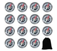Lot de 15 boussoles et 1 sac de rangement, boussole miniature, mini boussole pour enfants, articles de plein air