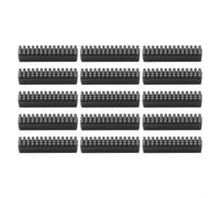 Lot de 15 brosses de buse en silicone pour Bambu Lab A1 pour mini - Outil de nettoyage pour PLA, pour PETG, ABS, pour TPU & pour filament CF, résistant à la chaleur, gris