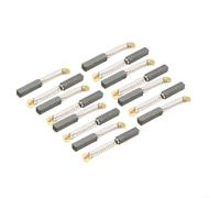 Lot de 15 brosses de charbon de moteur 20 x 5 x 5 mm - Pièce de rechange pour moteurs électriques - Comment ? Pour perceuse Ge meuleuse d'angle aspirateur Guide durable ?