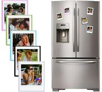 Lot de 15 Cadres Photo Magnétiques pour Pellicule Instax Square, 3 x 3,5"" Cadre Photo pour Réfrigérateur Compatible avec Fujifilm Instax Square SQ1/SQ20/SQ40/SQ10/SQ6/SP-3 ¿ Noir