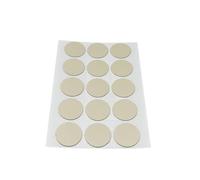 Lot de 15 capuchons autocollants pour vis, trous de perçage et petites marques - Cache-vis universel (beige, diamètre 20 mm)