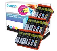 Lot de 15 cartouches d'impression type Jumao compatibles pour Lexmark S301 +Fluo offert