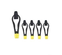 Lot de 15 clips de déverrouillage pour planche de rabot pour pêche à la traîne avec fonction Power Grip (S 5 pièces)