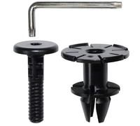 Lot de 15 clips de fixation pour panneau à bascule pour BMW Série 1, 3, 6, X 07147122912 07147122913 E82 E83 E84 X1 E87 E88 E90 E91 E92 E93 M3 E71 XS. 6 clips de garniture de seuil latéral M6