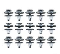 Lot de 15 clips de spoiler de hayon compatibles avec Honda pour Civic Si V HR V 2017 2021 - Numéro OEM de rechange 91513T6A003 - Ajustement sécurisé