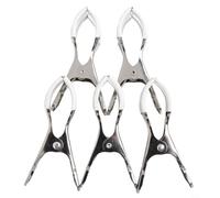 Lot de 15 clips d'espacement en acier inoxydable pour divers instruments à vent tels que clarinettes et flûtes (8 x 4 cm)