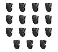 Lot de 15 clips muraux en tissu pour tableaux d'affichage muraux en tissu, fixations pour organiser des documents, des images