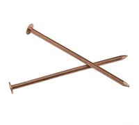 Lot de 15 clous en cuivre pour enlever les souches d'arbre, 10,2 cm pour la destruction des racines - Compatible avec les forets, matériel en cuivre pur pour jardin