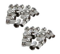 Lot de 15 connecteurs coaxiaux RG6 type F à visser