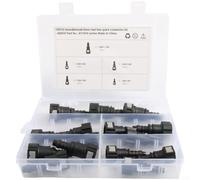 Lot de 15 connecteurs de conduite de carburant, 6/8/10 mm, kit de réparation rapide, raccords de tuyau diesel à clipser, nylon, mécanicien automobile