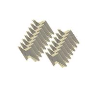 Lot de 15 connecteurs plats LCD pour tableau de bord AW-043 pour Corsa Meri