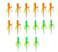 Lot de 15 dispositifs d'arrosage automatique avec vitesse d'égouttement réglable, conçu pour s'adapter à la plupart des bouteilles, pour un arrosage efficace des plantes pendant les voyages