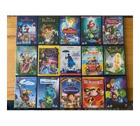 Lot De 15 Dvd Disney Différents : Pixar, Bambi, Little Mermaid, Neufs
