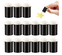 Lot de 15 éponges à doigts multifonctionnelles pour peinture au doigt, éponge de peinture à l'encre artistique, utilisée pour les enfants et les étudiants pour la fabrication de cartes et la peinture