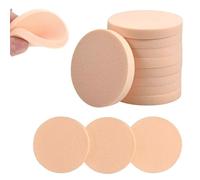 Lot de 15 éponges de maquillage pour le visage - Taille unique - Pour adulte - Unisexe - Pour le nettoyage du visage et du fond de teint liquide (couleur de peau ronde)