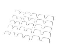 Lot de 15 extracteurs de branches d'arbre fruitiers en métal en forme de M - 3 tailles - Outils de pliage et de façonnage des fruits