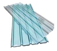 Lot de 15 feuilles de toit transparentes en fibre de verre ondulées de 1 mm, revêtement de toiture de protection solaire, facile à couper (0,9 x 1,7 m) pour une lumière et une durabilité optimales