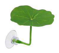 Lot de 15 hamacs à feuilles vertes pour poissons Betta - Réduction du stress - Décoration sûre avec ventouse (couleur 1)