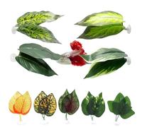 Lot de 15 hamacs en forme de feuilles Betta pour poissons (couleur 1)