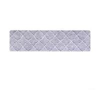 Lot de 15 housses de marches d'escalier d'intérieur antidérapantes en polyester gris pour bois stratifié pour marches de carrelage, sécurité domestique pour personnes âgées, enfants, animaux