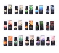 Lot de 15 huiles essentielles de 10 ml d'aromathérapie pour diffuseur, humidificateur, cadeau pour homme et femme, Noël, anniversaire, lavande, jasmin, vanille, bois de santal, orange douce et plus