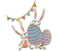 Lot de 15 jeux Thinlits Die Bunny par Tim Holtz