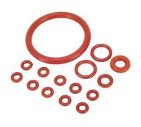 Lot de 15 joints toriques en caoutchouc silicone pour buses de machines à café Krups, Miele, Rotel,