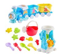 Lot de 15 jouets de sable divertissants pour la plage, particulièrement adaptés pour l'arrière-cour, le jardin, les rives du lac, les piscines, les activités de plein air, les voyages, à partir de 1
