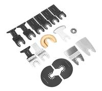 Lot de 15 Lames de scie oscillante en carbure de tungstène - Accessoires pour Outils oscillants Fein, etc.