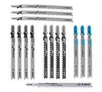 Set de 15 Lames de scie sauteuse multimatériaux BOSCH (2 607 011 438)
