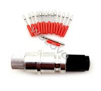 Lot de 15 lampes pour plotter de découpe Craftrobo 45 degrés Graphtec CB09 CB09U + boîtier support pour lames