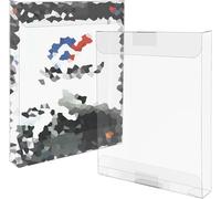 Lot de 15 manchons de protection transparents pour boîtier de jeu PS2 - 0,35 mm en PET transparent - Compatible avec les boîtiers de jeux PlayStation 2 standard