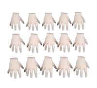 Lot de 15 Mini Mains d'halloween - Squelette Humain - pour Halloween, fête et Terreur - Accessoires effrayants - pour fêtes et célébrations