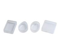 Lot De 15 Moules À Pendentifs En Silicone 5 Formes Différentes, Moules À Bijoux, Résine De Silicone, Fabrication De Bijoux, Artisanat, Bricolage, Pièces, Trou De Suspension