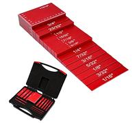 Lot de 15 outils de configuration du bois en aluminium gravé pour une table de toupie précise pour étalonnage de la hauteur des accessoires de travail du bois