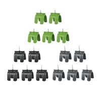 Lot de 15 outils de marquage de douilles pratiques : kit de sortie pratique pour simplifier le travail de placement (mélange)