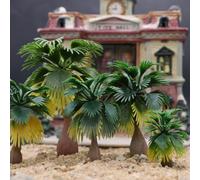 Lot de 15 palmiers miniatures pour paysage forestier 1 100 1 300 pour améliorer la disposition de votre paysage