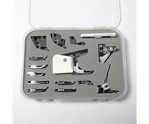 Lot de 15 pieds de couture pour Bernina Bernette 92C, Deco 680, 705, 715, 720
