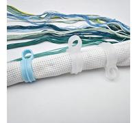 Lot de 15 pinces à rouleau pour point de croix, pinces à tissu, grandes pinces à couture, pinces à tissu de couture, accessoires pour point de croix, 3 tailles