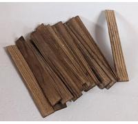 Lot de 15 planches en bois de 20 cm, environ 2,3 cm de large, 2 couleurs, construction de crèche