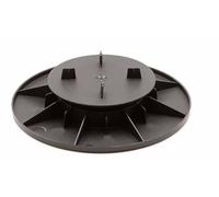 Lot de 15 Plots de Terrasse Réglables 25-40 mm + 15 Cales Amortissantes en Caoutchouc I Idéal pour Terrasses en Dalles ou Lambourdes, Sol, Pierre & Carrelage