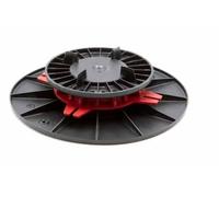 Lot de 15 Plots de Terrasse Réglables 40-60 mm + 15 Cales Amortissantes en Caoutchouc I Idéal pour Terrasses en Dalles ou Lambourdes, Sol, Pierre & Carrelage