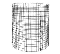 Lot de 15 protections pour plantes contre les animaux - Antirouille - 34,8 cm - En maille métallique - Pour garder les animaux à l'extérieur - Cloche de jardin - Protection pour intérieur et extérieur