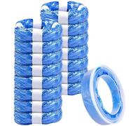 Lot de 15 recharges pour poubelle à couches, 4,5 m, compatibles avec AngelCare, Tommee Tippee, Litter Locker, Litty Cat, Spross, avec cassette de recharge (recharge ronde)