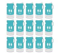 Lot de 15 sacs à urine de voyage 750 ml pour adultes - Portable - Avec un délicieux urinoir d'étanchéité pour voiture