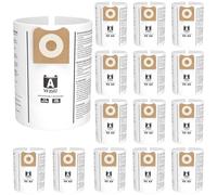 Lot de 15 sacs d'aspirateur 23743 VF3502 compatibles avec les aspirateurs Ridgid de 37 à 58 litres, sacs filtrants de rechange haute efficacité pour modèles WD1950 WD1956 WD1850 WD1851 RV2400HF WD1450