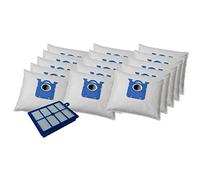 Lot de 15 sacs d'aspirateur KOMA SB01PL AEG, Electrolux Multi, Philips
