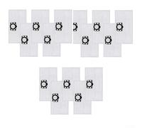 Lot de 15 sacs filtrants pour aspirateur pour Karcher 2.863-314.0 KFI 357 KA 40 WD2, Plus WD3 SE4002
